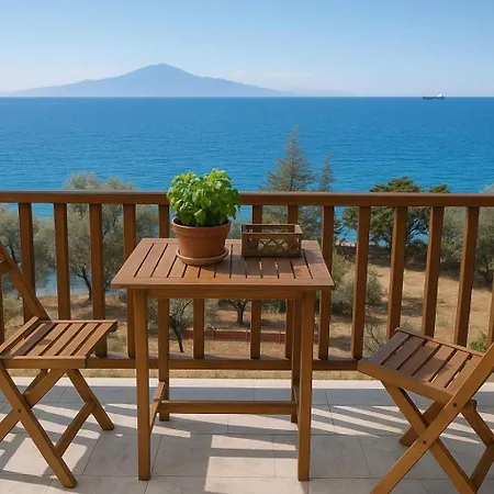 Seafront Stone Haven - Waves' Embrace Verga Kalamata