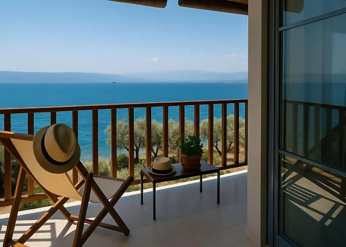 Stone Haven - Seafront Waves' Embrace