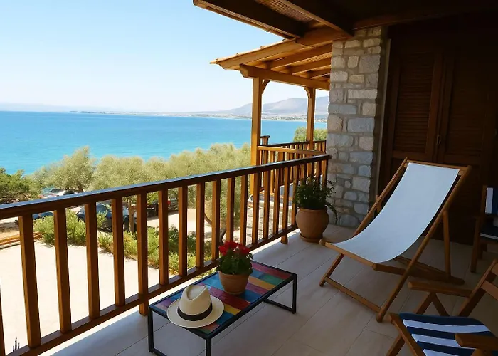 Stone Haven - Seafront Waves' Embrace