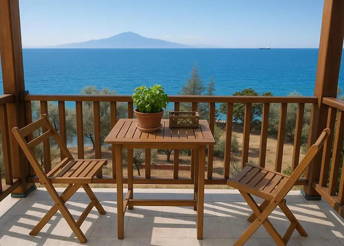 Stone Haven - Seafront Waves' Embrace Verga Kalamata